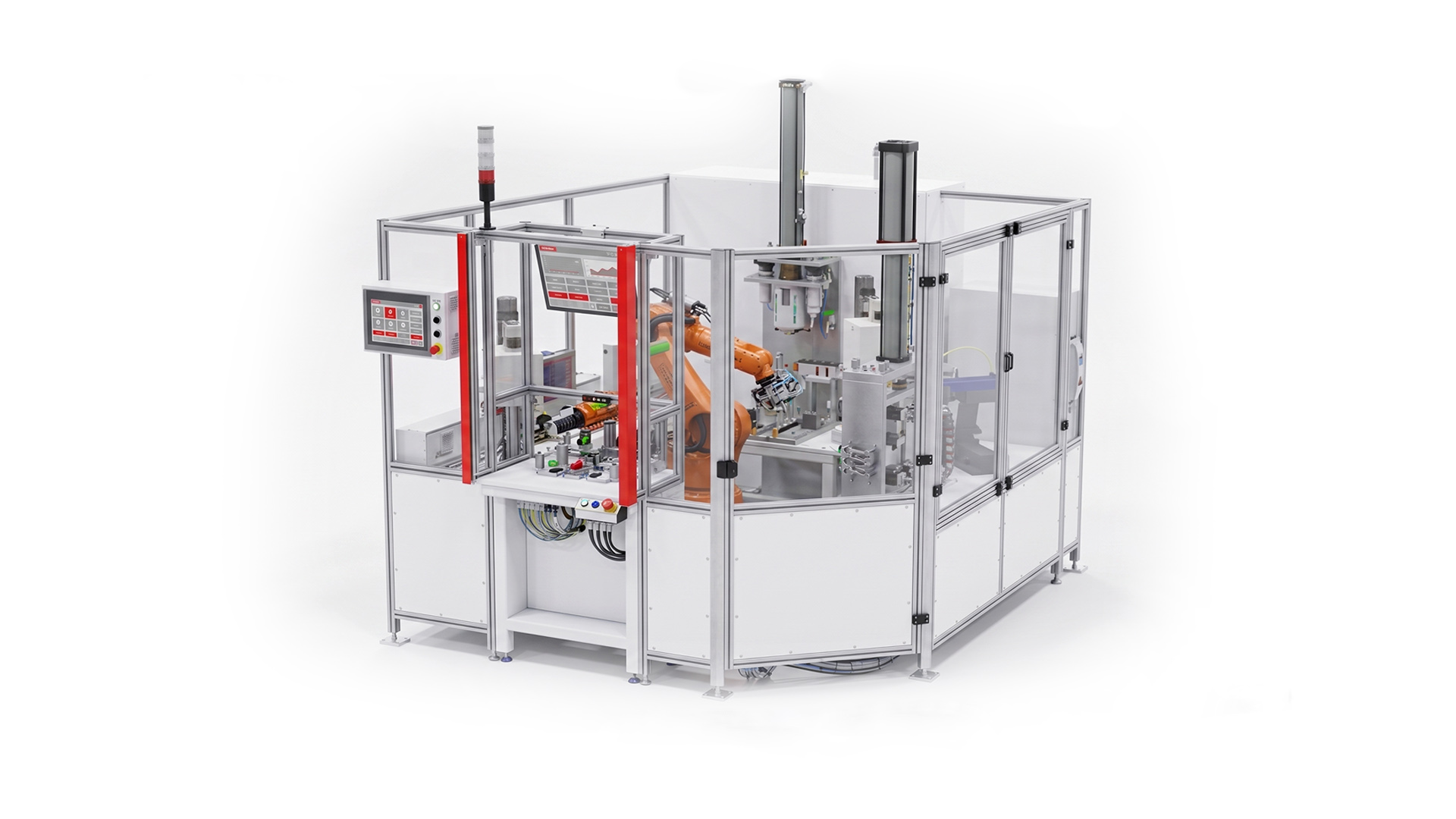 Robotic EGR valve cooler assembly line – 1st generation