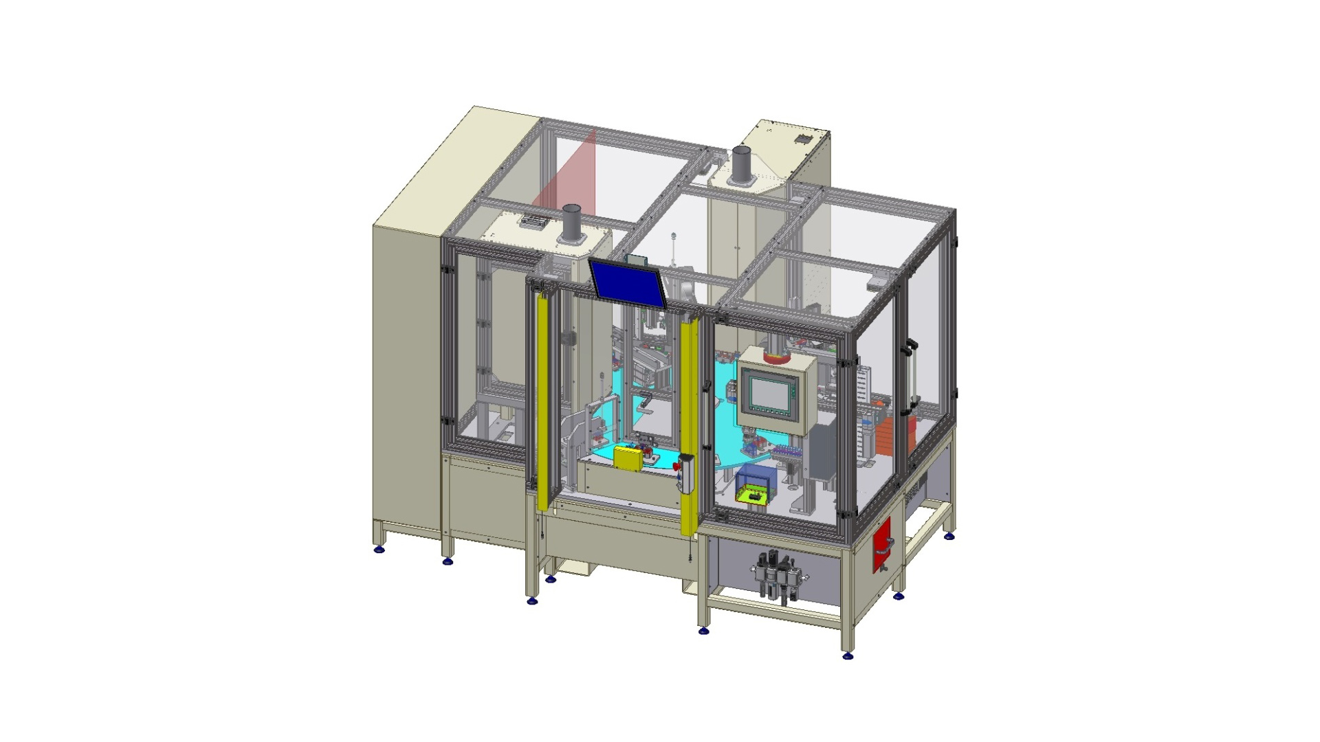 Machine No. 4 for automatic stem assembly