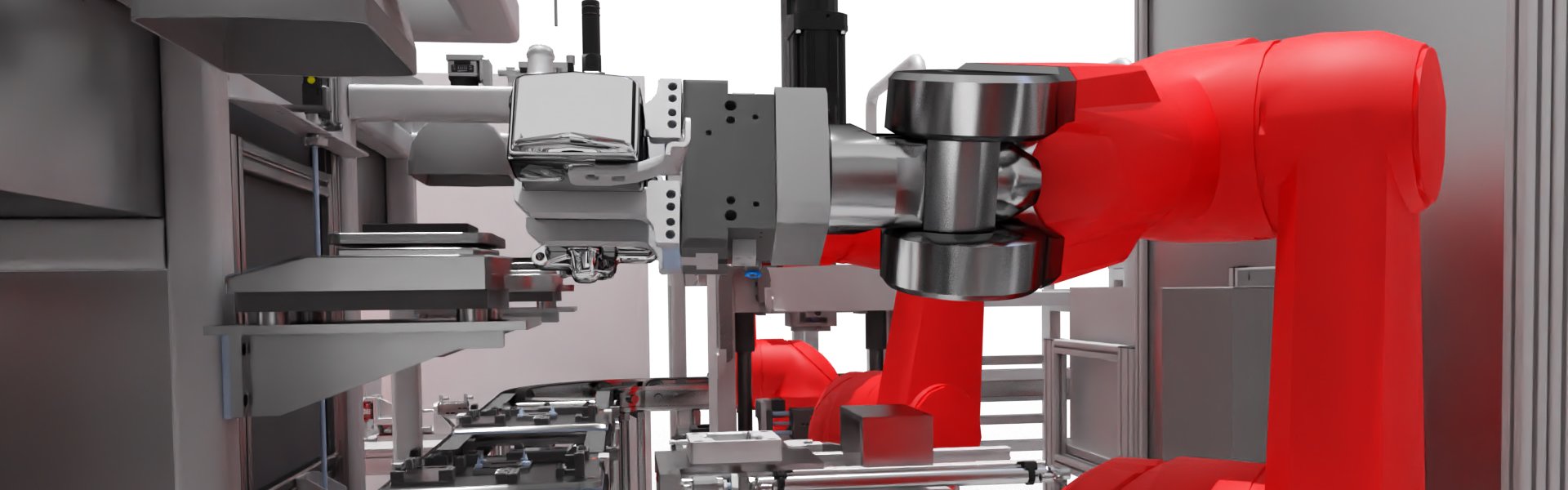 Linka pro kompletaci výměníku Linka pro kompletaci výměníku