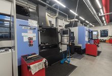 Fully equipped machining room Fully equipped machining room