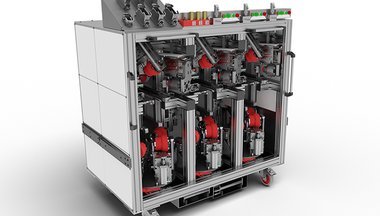 Leak tester vozíky Leak tester vozíky