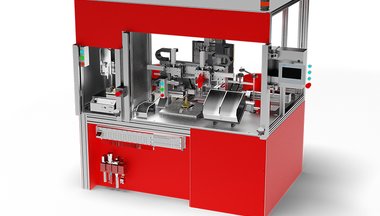 Door insert assembly machine Door insert assembly machine
